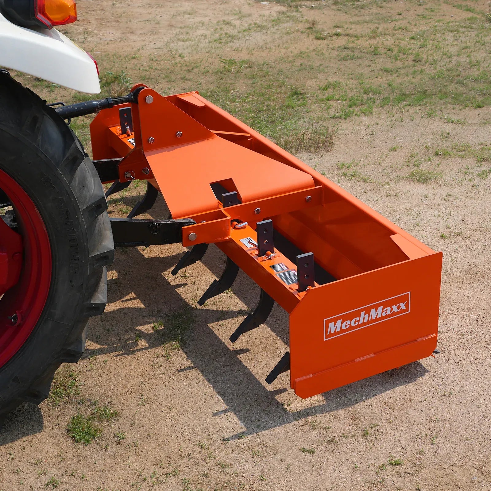 MechMaxx 84" Box Blade Scraper with 7 Shanks, 3-Point Hitch, Model BB84