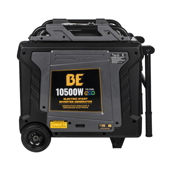BE Power Equipment Tri-Fuel Digital Inverter Generator 10500W - BE10500IT