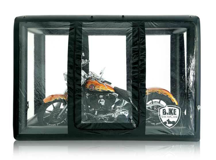 CarCapsule 12 ft Bike ShowCase Indoor Black Cover - BBSH12