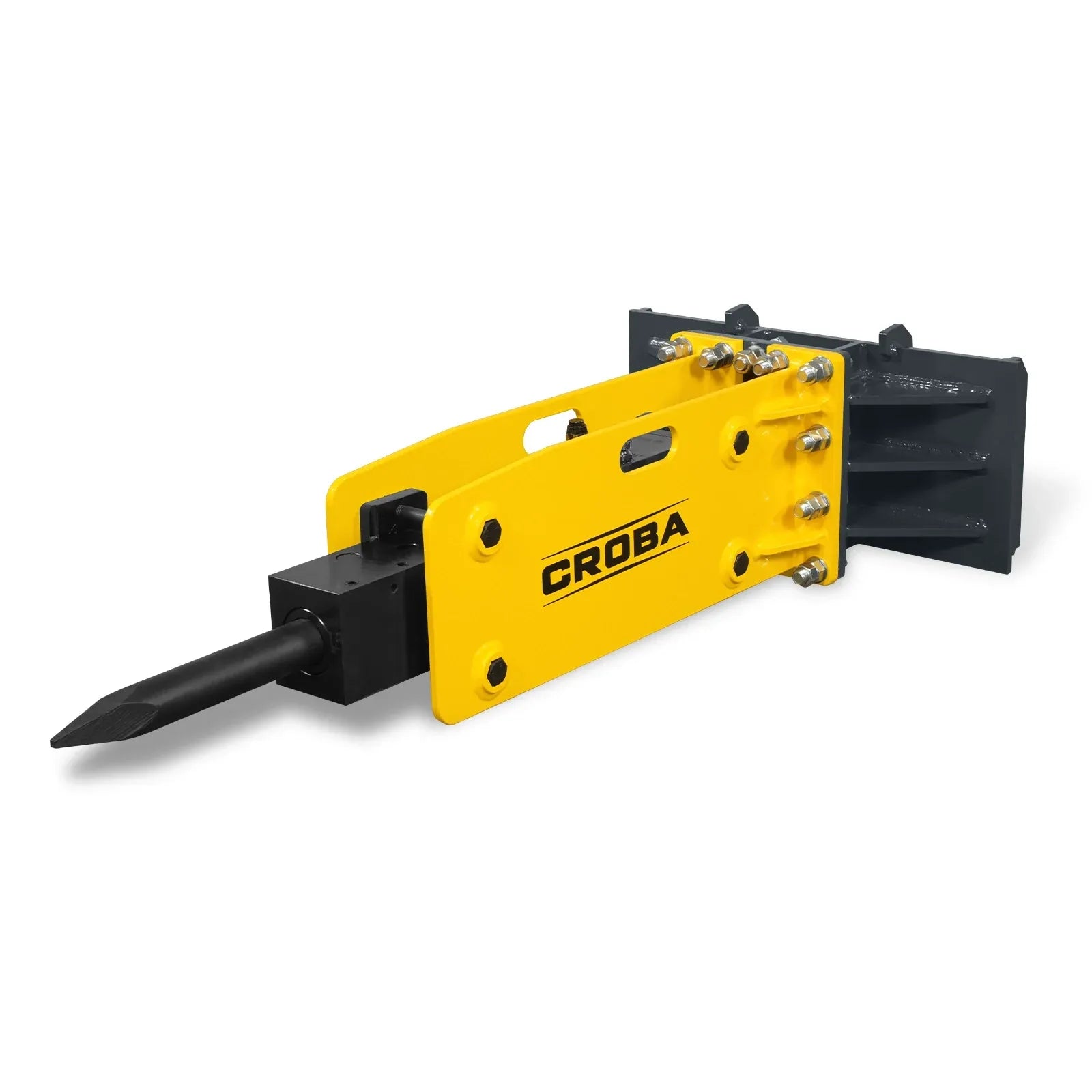 MechMaxx 300 ft-lbs Hydraulic Concrete Breaker Hammer Attachment for Mini Skid Steer