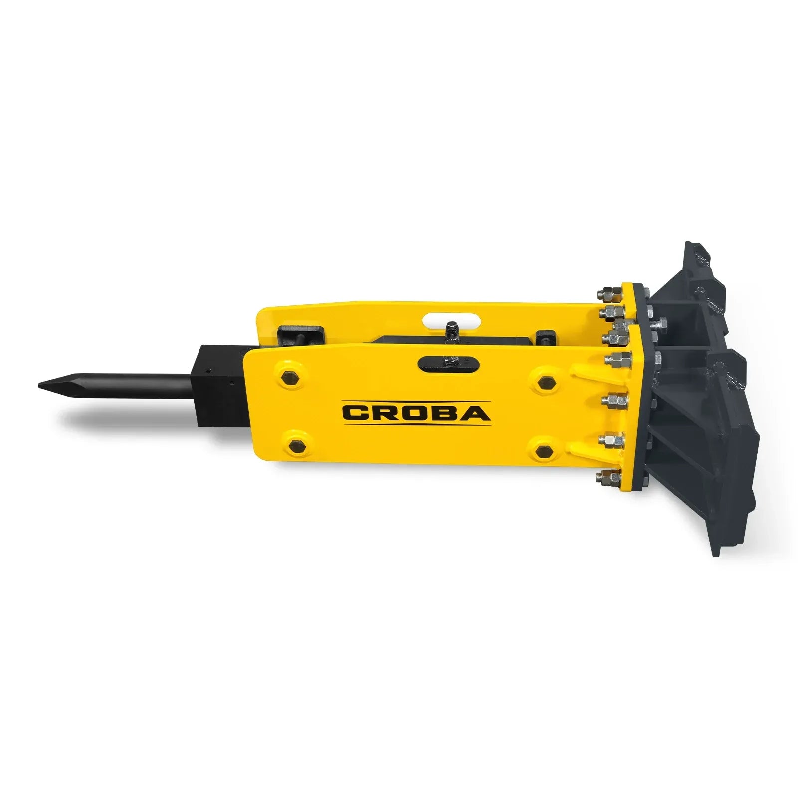 MechMaxx 300 ft-lbs Hydraulic Concrete Breaker Hammer Attachment for Mini Skid Steer