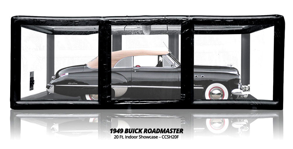 CarCapsule 20 ft ShowCase Indoor Black Cover - CCSH20