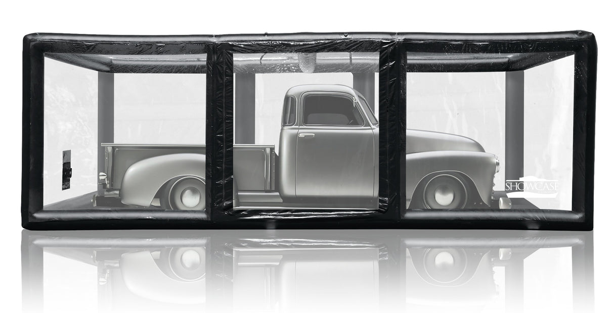 CarCapsule 16 ft Tall ShowCase Indoor Black Cover - CCSH16T