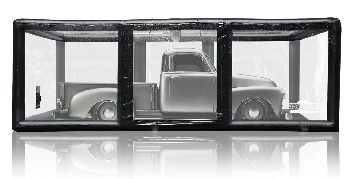 CarCapsule 16 ft Tall ShowCase Indoor Black Cover - CCSH16T
