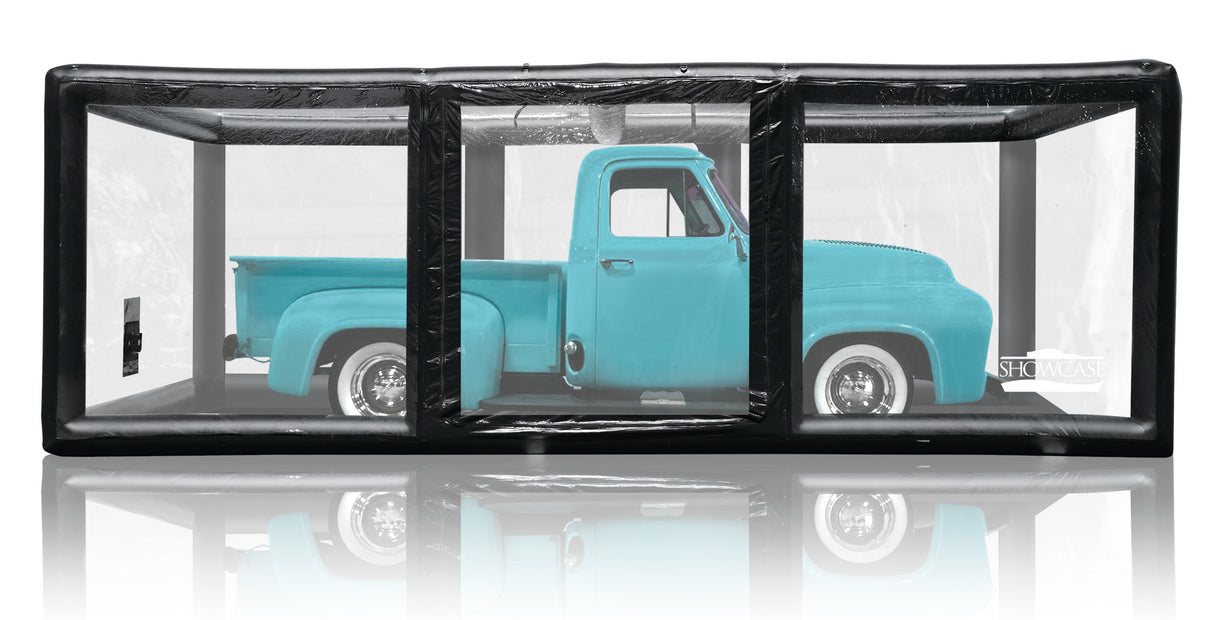 CarCapsule 16 ft Tall ShowCase Indoor Black Cover - CCSH16T
