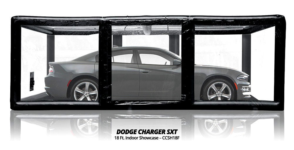 CarCapsule 18 ft ShowCase Indoor Black Cover - CCSH18