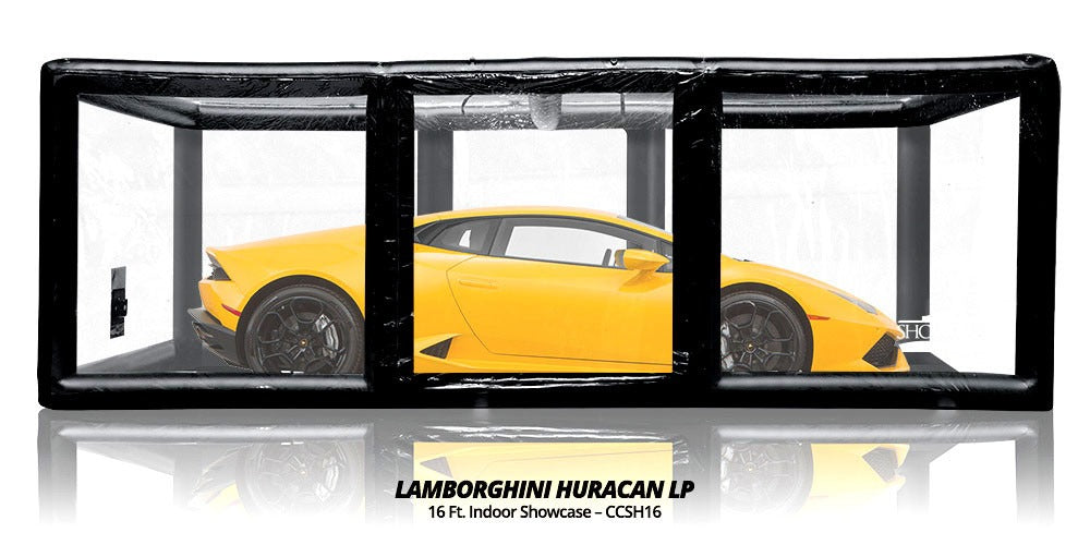 CarCapsule 16 ft ShowCase Indoor Black Cover - CCSH16