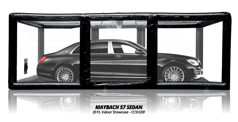 CarCapsule 20 ft ShowCase Indoor Black Cover - CCSH20