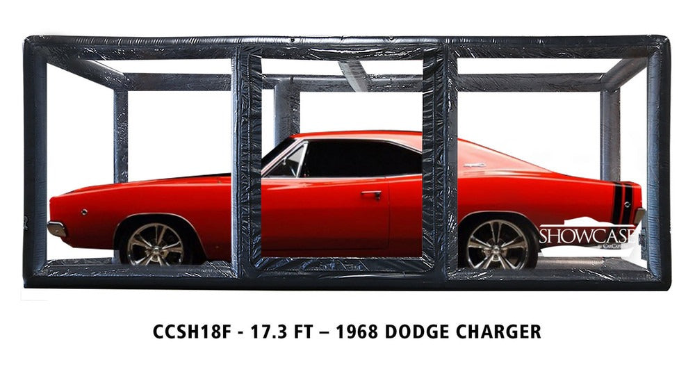 CarCapsule 18 ft ShowCase Indoor Black Cover - CCSH18