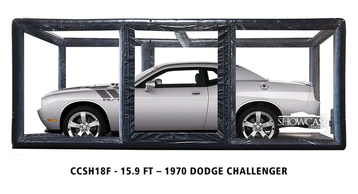 CarCapsule 18 ft ShowCase Indoor Black Cover - CCSH18