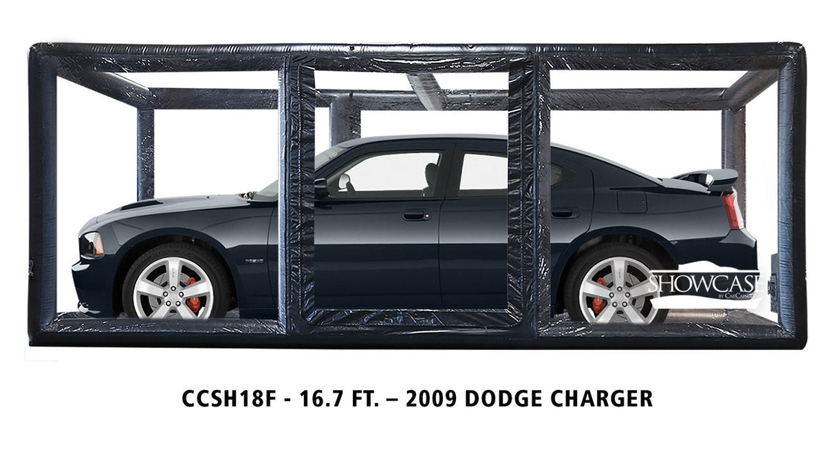 CarCapsule 18 ft ShowCase Indoor Black Cover - CCSH18