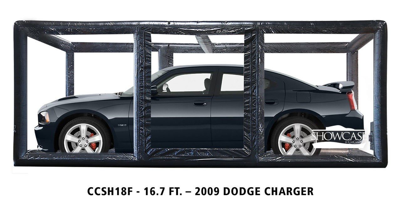 CarCapsule 18 ft ShowCase Indoor Black Cover - CCSH18