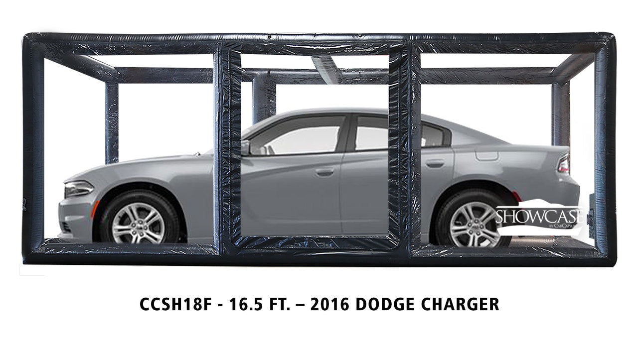 CarCapsule 18 ft ShowCase Indoor Black Cover - CCSH18
