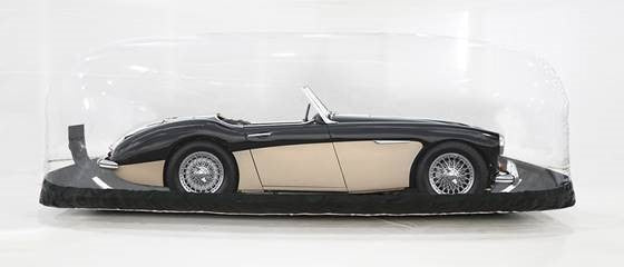 CarCapsule 14 ft Signature Series Indoor Capsule with Road Emblazoned Floor & IntelliCharger – CS14F