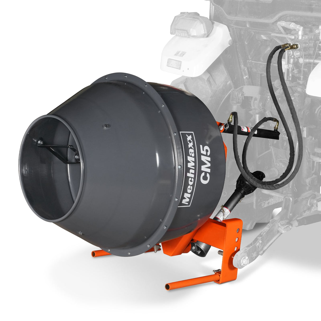 MechMaxx CM5 5 Cu-Ft 3-Point Hitch Cement Mixer