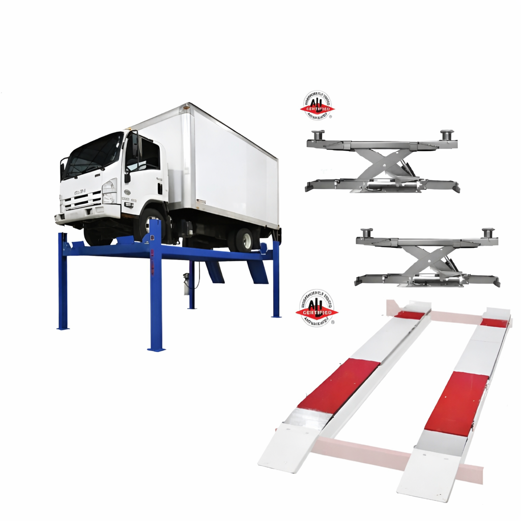 Atlas Platinum PVL14 14,000 lb ALI Certified Alignment Lift Complete Combo Package