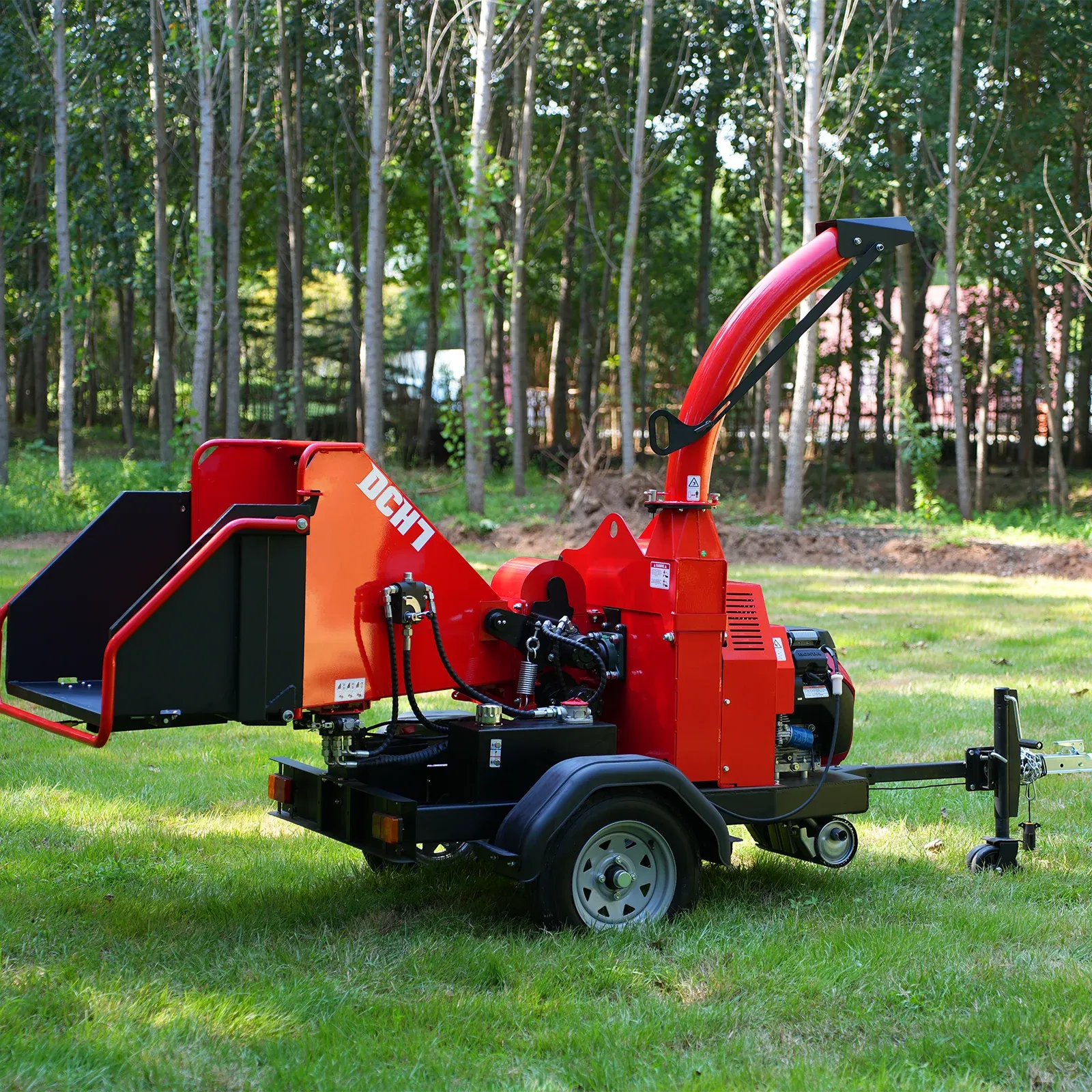 MechMaxx 7" HONDA GX690 22HP Hydraulic Feed Wood Chipper, Model DCH7