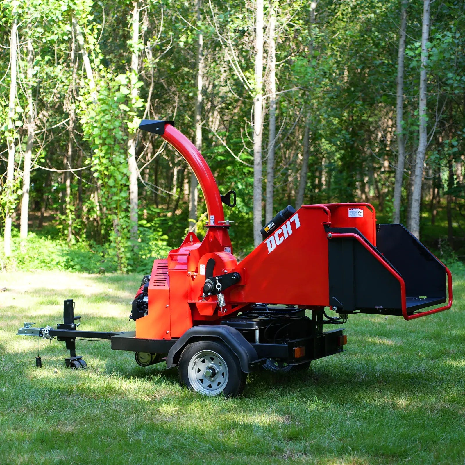 MechMaxx 7" HONDA GX690 22HP Hydraulic Feed Wood Chipper, Model DCH7