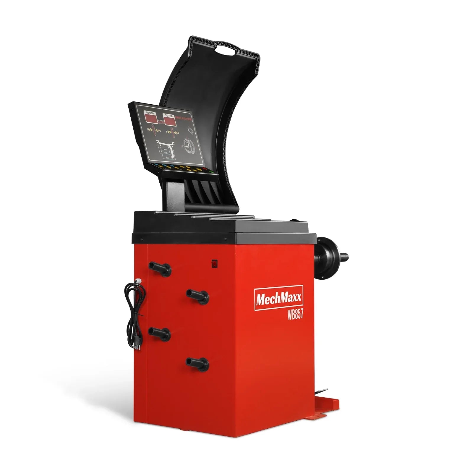 MechMaxx 10–24" Wheel Balancer with Laser Guidance and LED Light, Model WB857