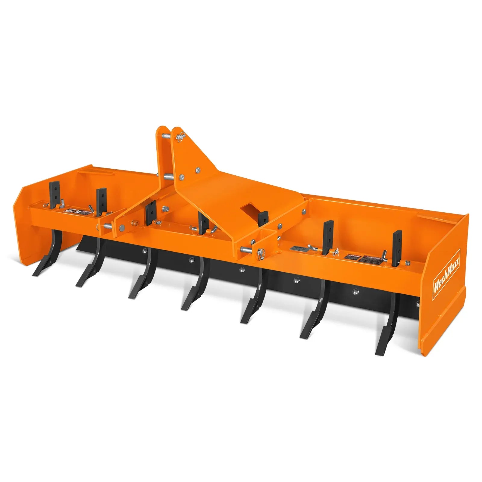 MechMaxx 84" Box Blade Scraper with 7 Shanks, 3-Point Hitch, Model BB84