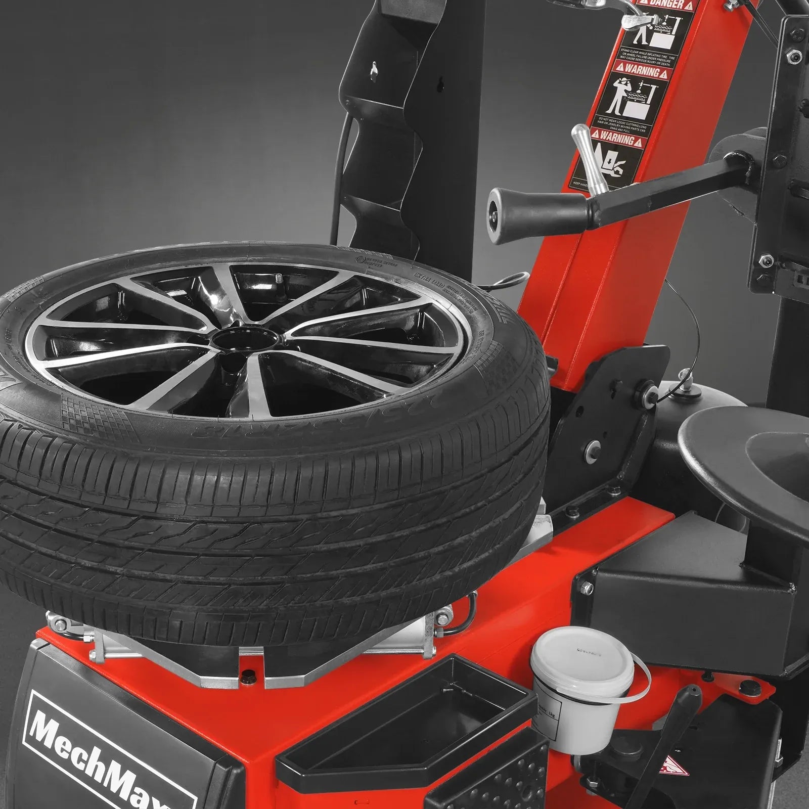 MechMaxx High Performance Tilt Back Tire Changer with Assist Arm and Bead Blaster, Model TC9682