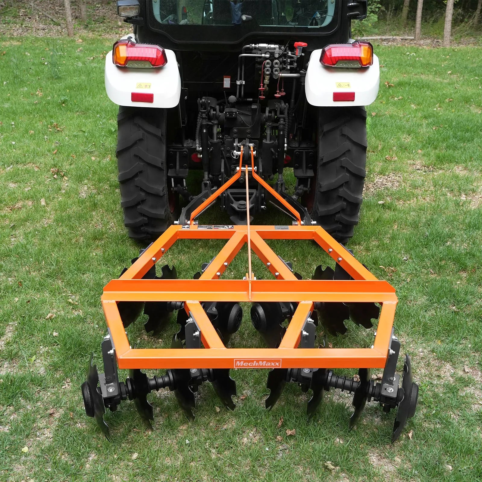 MechMaxx 60" Tractor Notched Disc Harrow, 3-Point Hitch, Model DH60