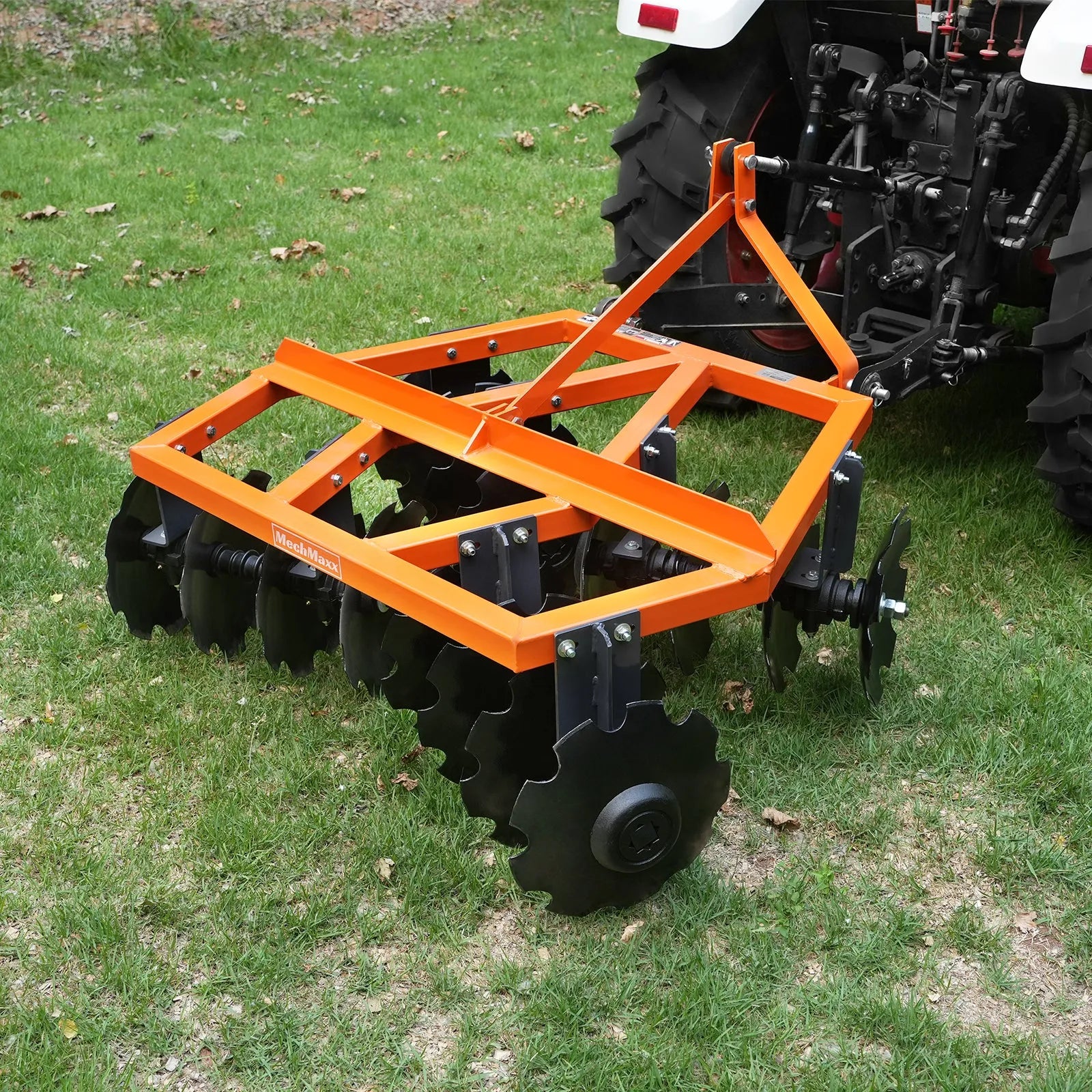 MechMaxx 60" Tractor Notched Disc Harrow, 3-Point Hitch, Model DH60