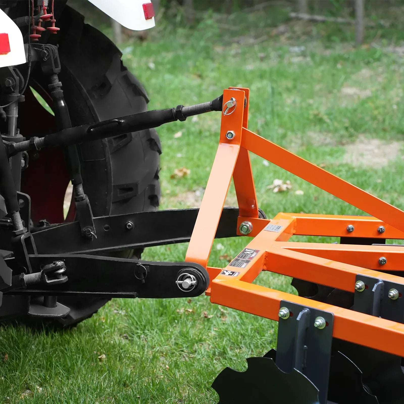 MechMaxx 60" Tractor Notched Disc Harrow, 3-Point Hitch, Model DH60