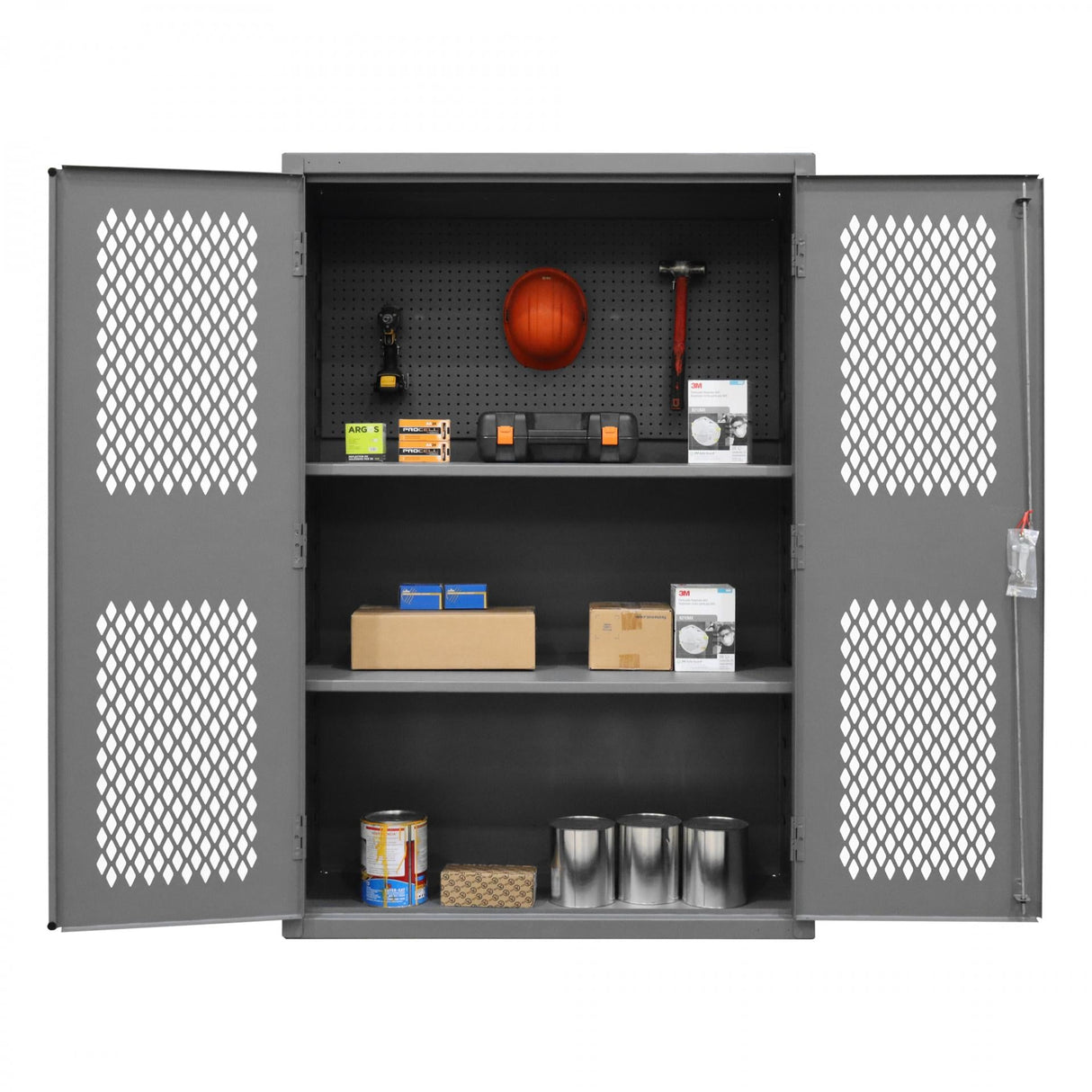 Durham EMDC-482472-PB-2S-95 Pegboard Cabinet