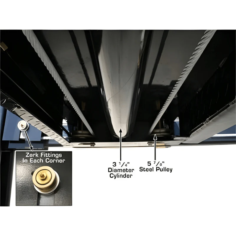Atlas Garage PRO 8000EXT 8,000 lb Extra Tall 4-Post Vehicle Lift