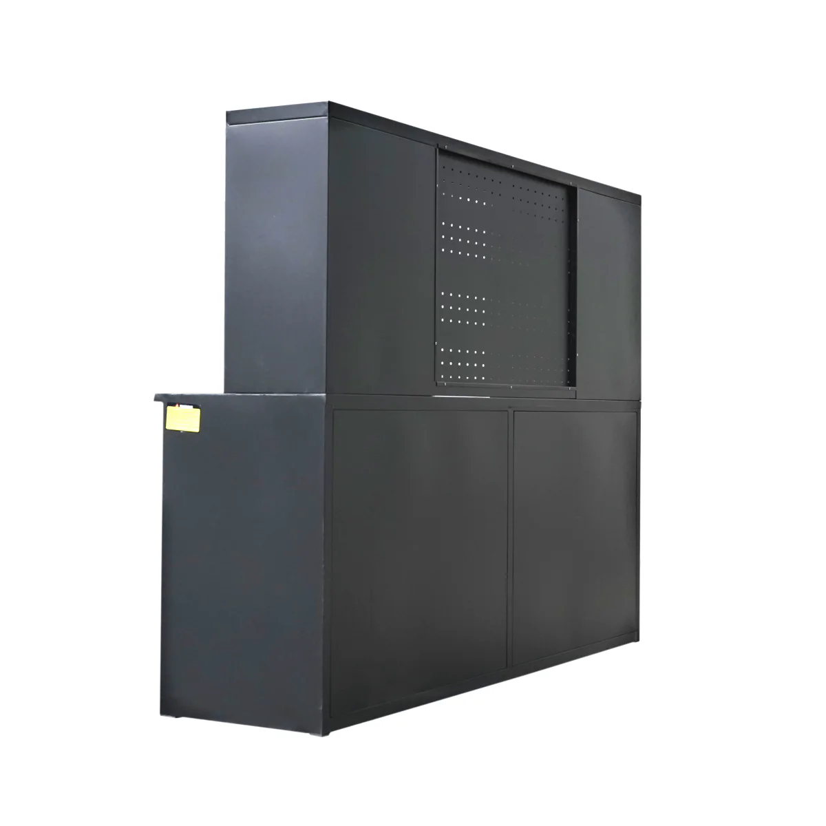 Chery Industrial 7 ft Garage Workbench Cabinet (18 Drawers & 4 Cabinets & Pegboard) - WW000204