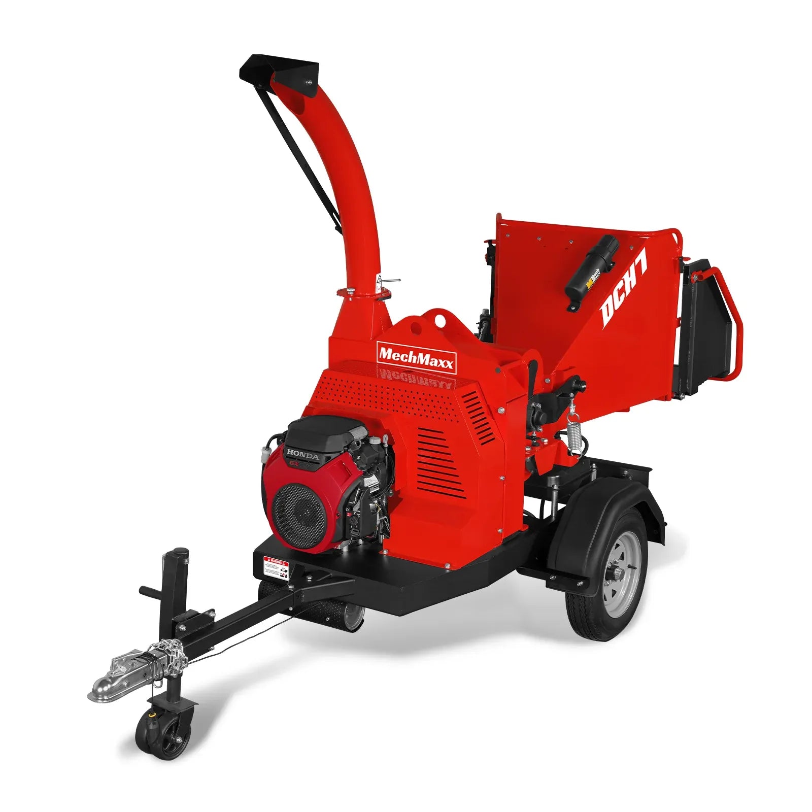 MechMaxx 7" HONDA GX690 22HP Hydraulic Feed Wood Chipper, Model DCH7