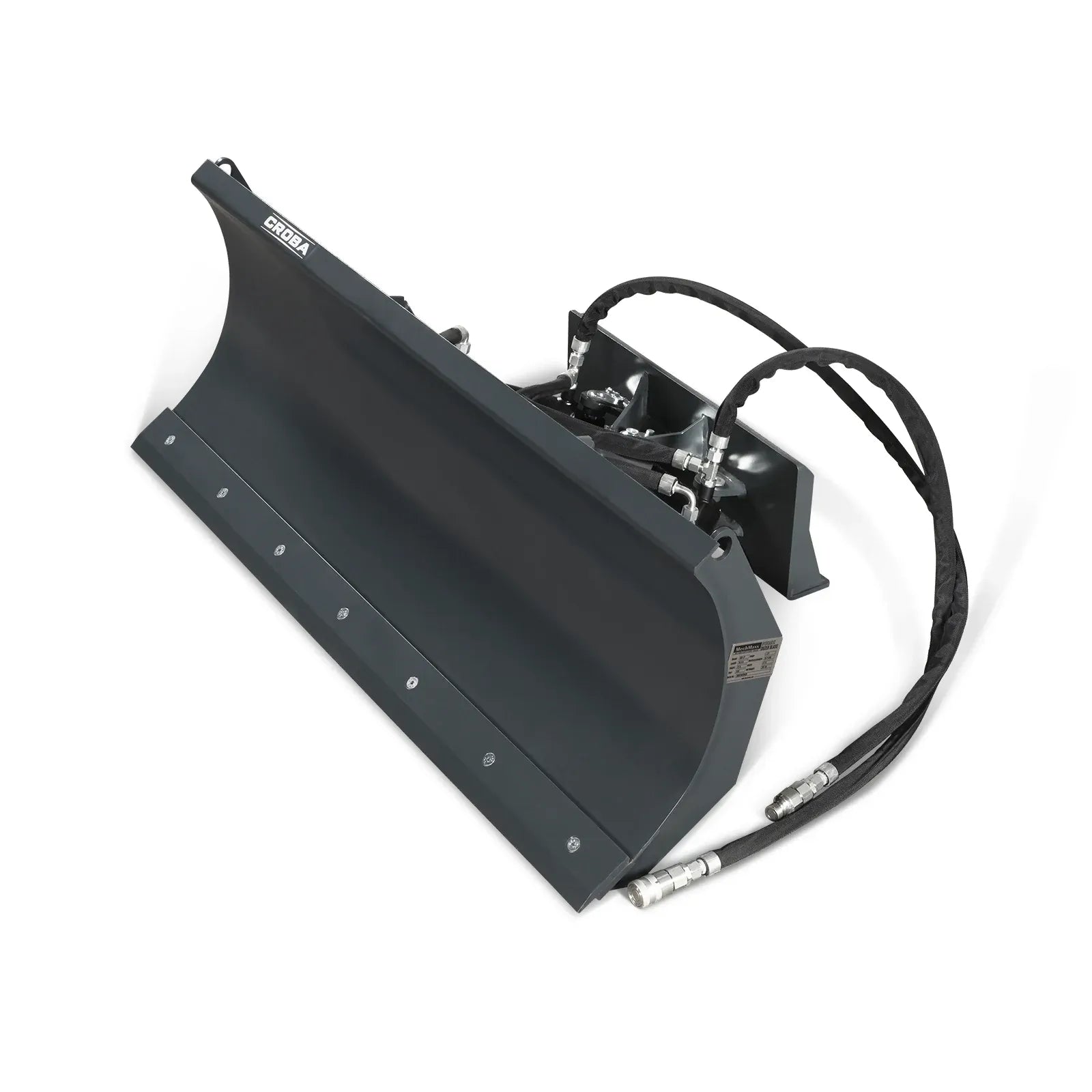 MechMaxx 57" Hydraulic Dozer Blade Attachment for Mini Skid Steer