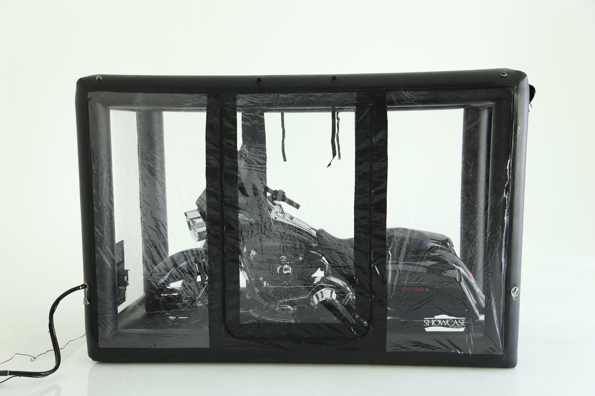 CarCapsule 12 ft Bike ShowCase Indoor Black Cover - BBSH12