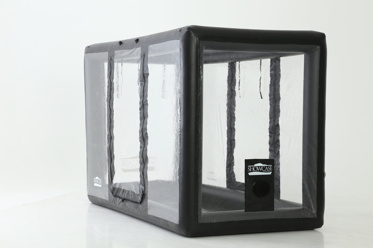 CarCapsule 12 ft Bike ShowCase Indoor Black Cover - BBSH12