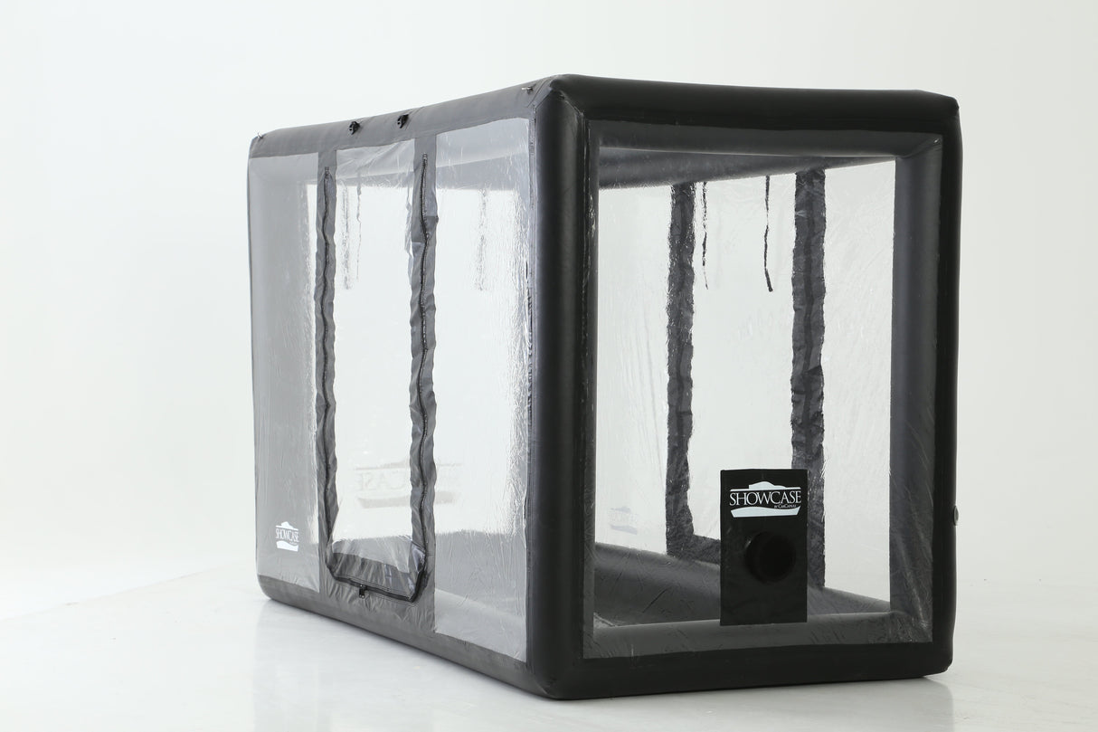 CarCapsule 12 ft Bike ShowCase Indoor Black Cover - BBSH12