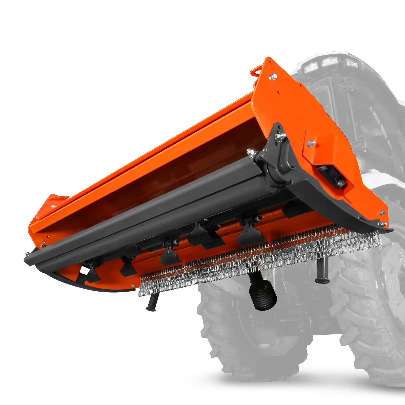 MechMaxx 72" Heavy Duty PTO Flail Mower with Hydraulic Side Shift, 3-Point Hitch, 50–75HP, Model KDK72H