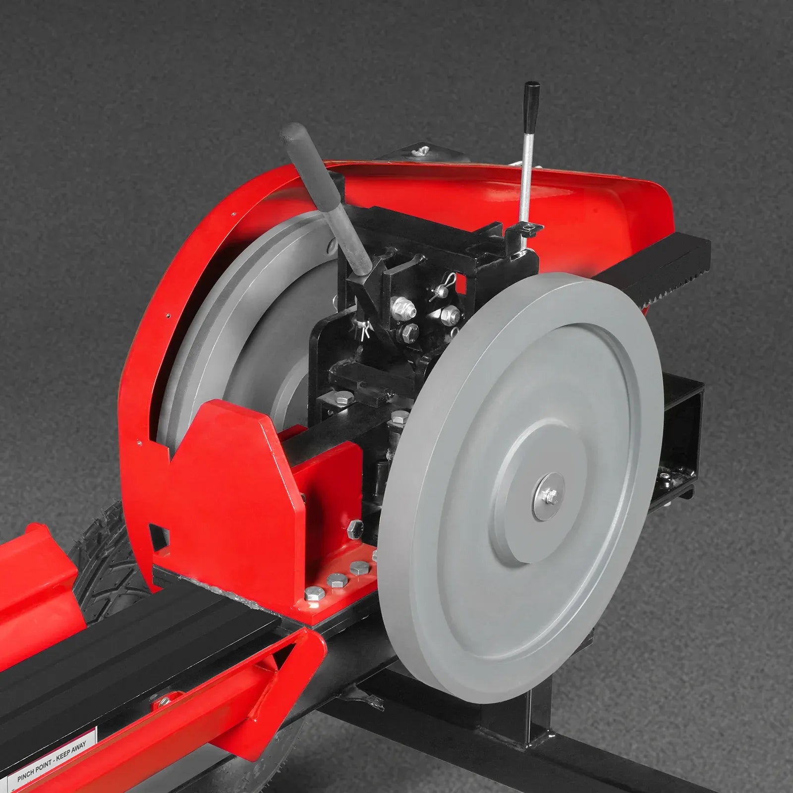 MechMaxx 34 Ton Kinetic Log Splitter with 7HP Ducar Engine, 28" Capacity and 3-Second Cycle Time, Model KT34