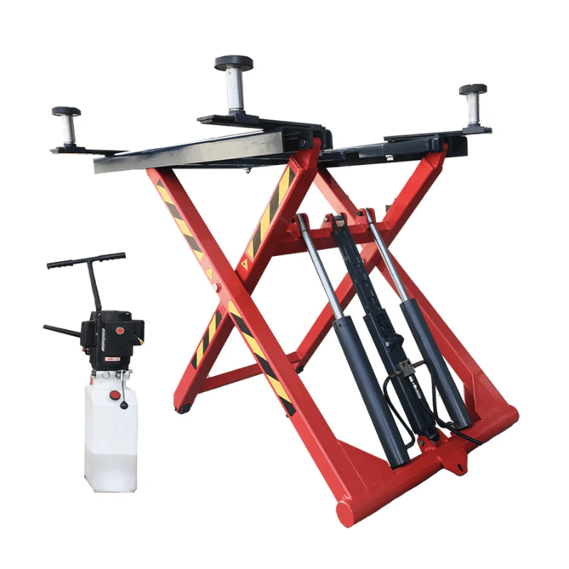 Katool KT-X66 6,600 lb Portable Mid-Rise Scissor Lift for Home Garage