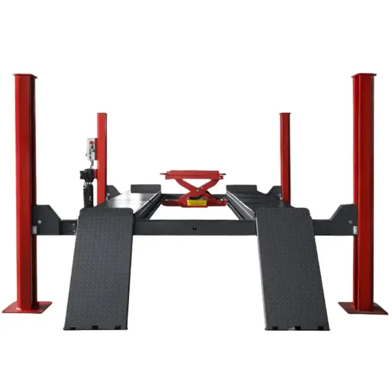 Katool KT-4H150 15,000 lb 4-Post Alignment Lift with Rolling Jack Included
