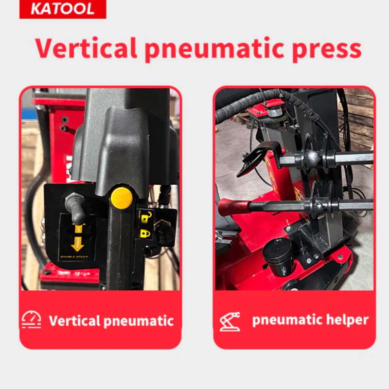 Katool KT-T855 Vertical Tire Press Changer for Low-Profile Tires