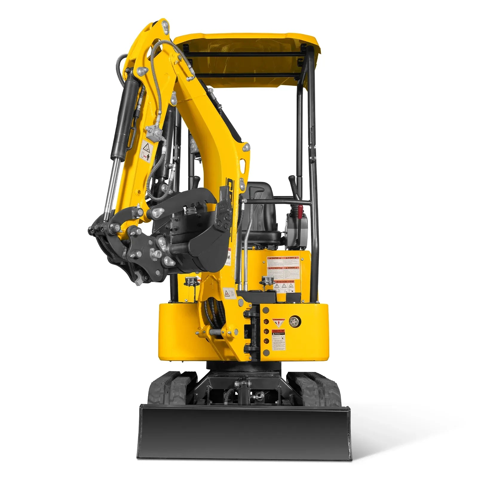 MechMaxx Mini Compact Excavator with B&S VANGUARD 408cc 14HP Engine, 65.7" Max Digging Depth, 2370 lb Operating Weight, Model MEC10