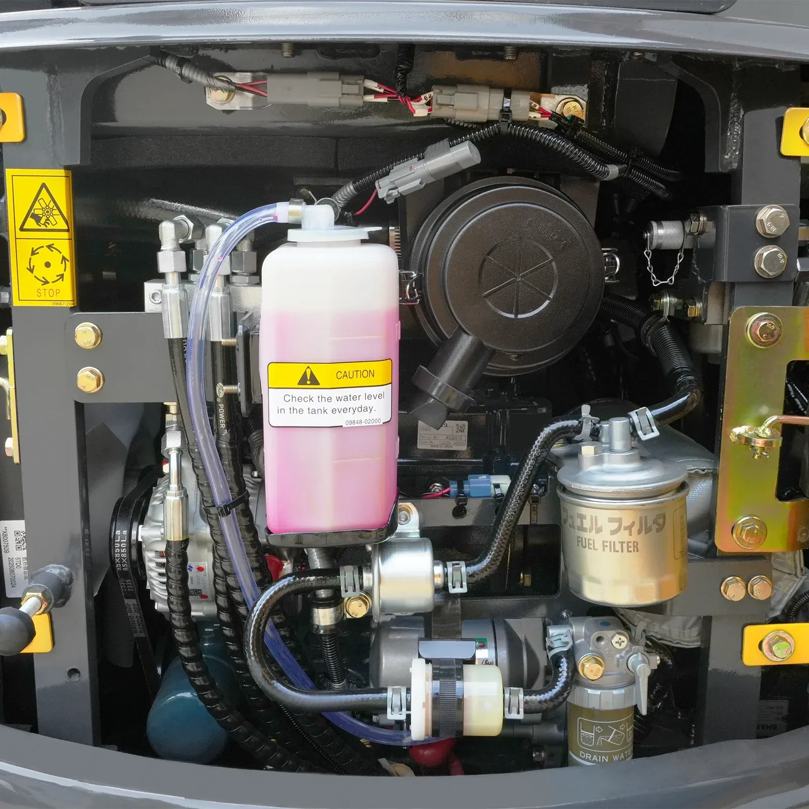 MechMaxx Mini Compact Excavator with Kubota D902 Engine, 95" Max Digging Depth, 4190 lb Operating Weight, Model MEC17PRO