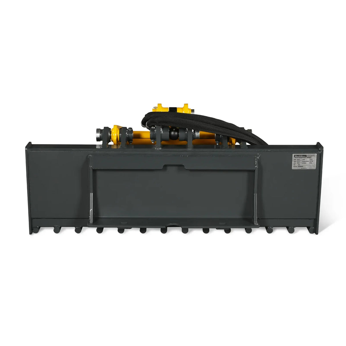 MechMaxx 20" Width Rock Grapple Bucket Attachment for Mini Skid Steer