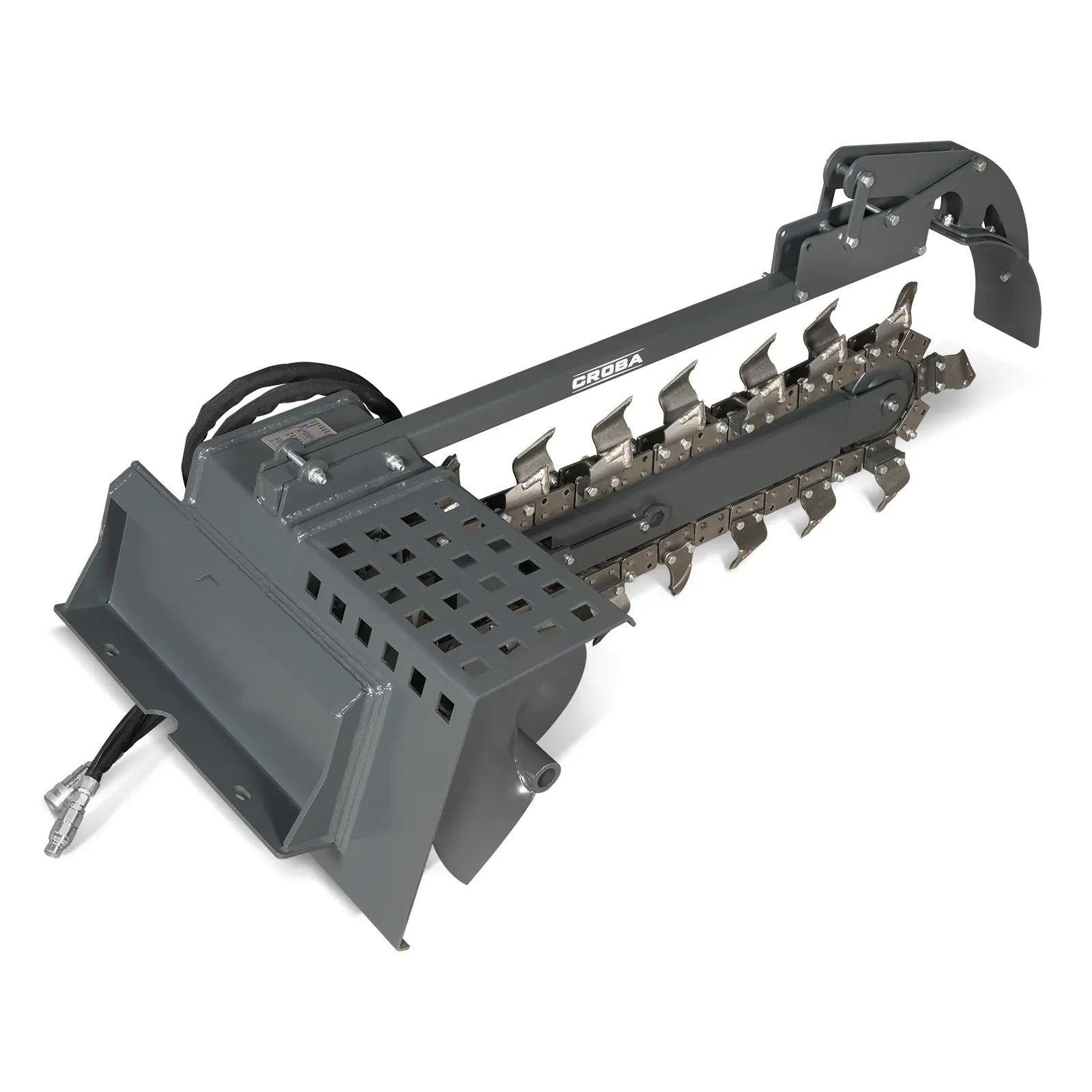 MechMaxx 20" Cutting Depth Trencher Attachment for Mini Skid Steer