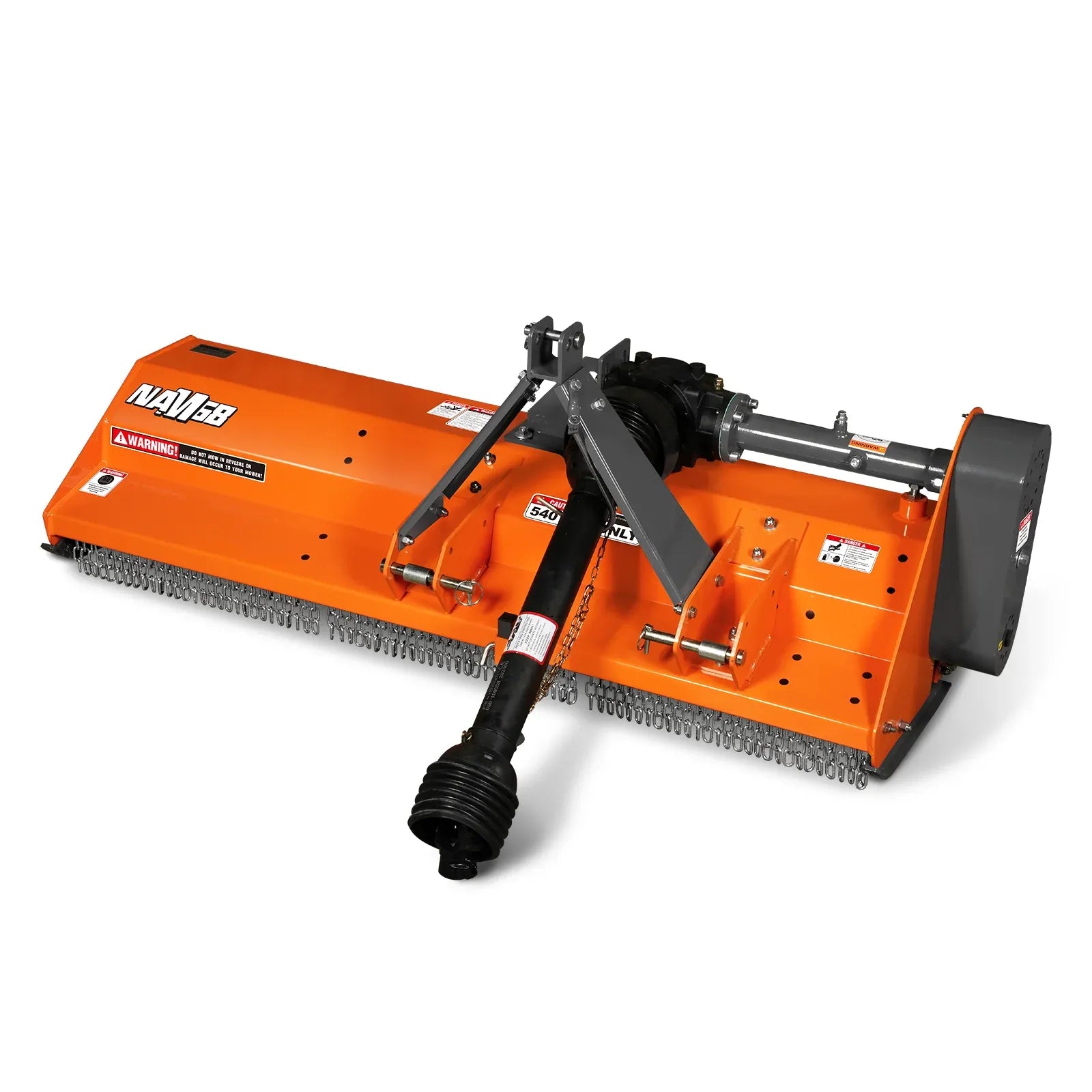 MechMaxx 68" PTO Driven Flail Mower, 3-Point Hitch, 30–60HP, Model NAM68