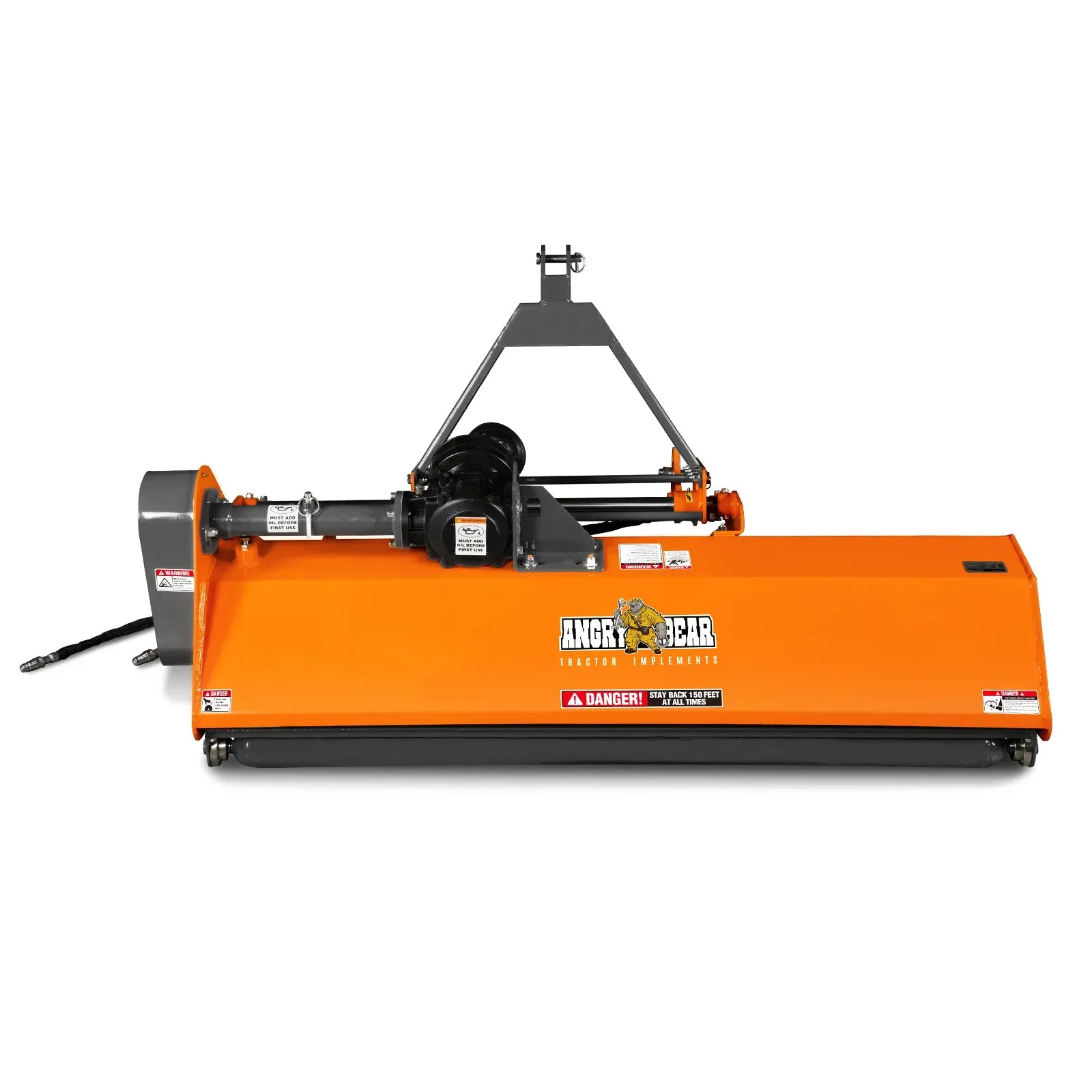 MechMaxx 72" PTO Flail Mower with Hydraulic Side Shift, 3-Point Hitch, 45–85HP, Model NAM72H