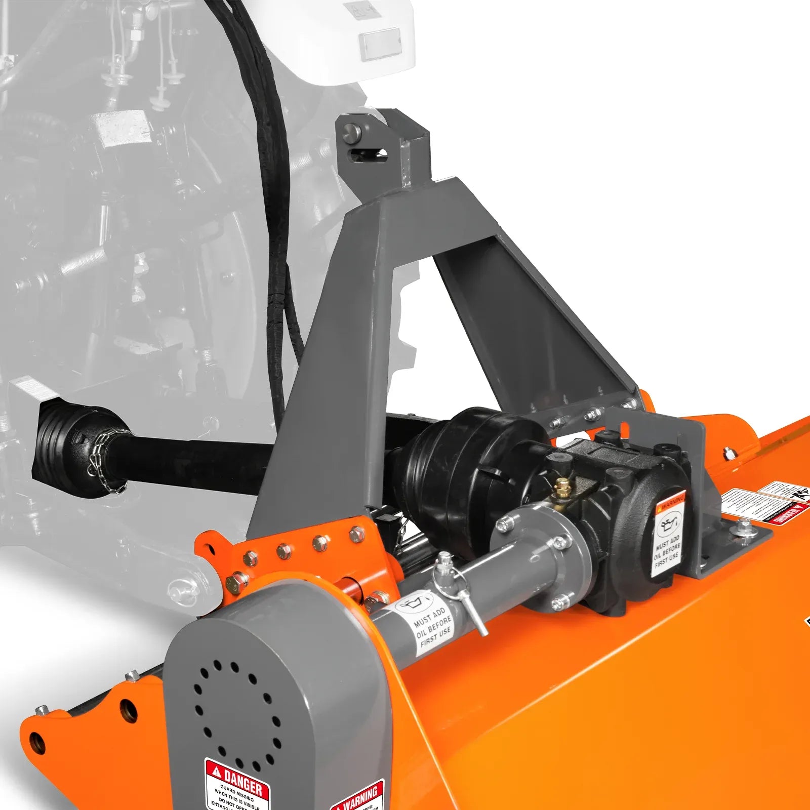 MechMaxx 72" PTO Flail Mower with Hydraulic Side Shift, 3-Point Hitch, 45–85HP, Model NAM72H