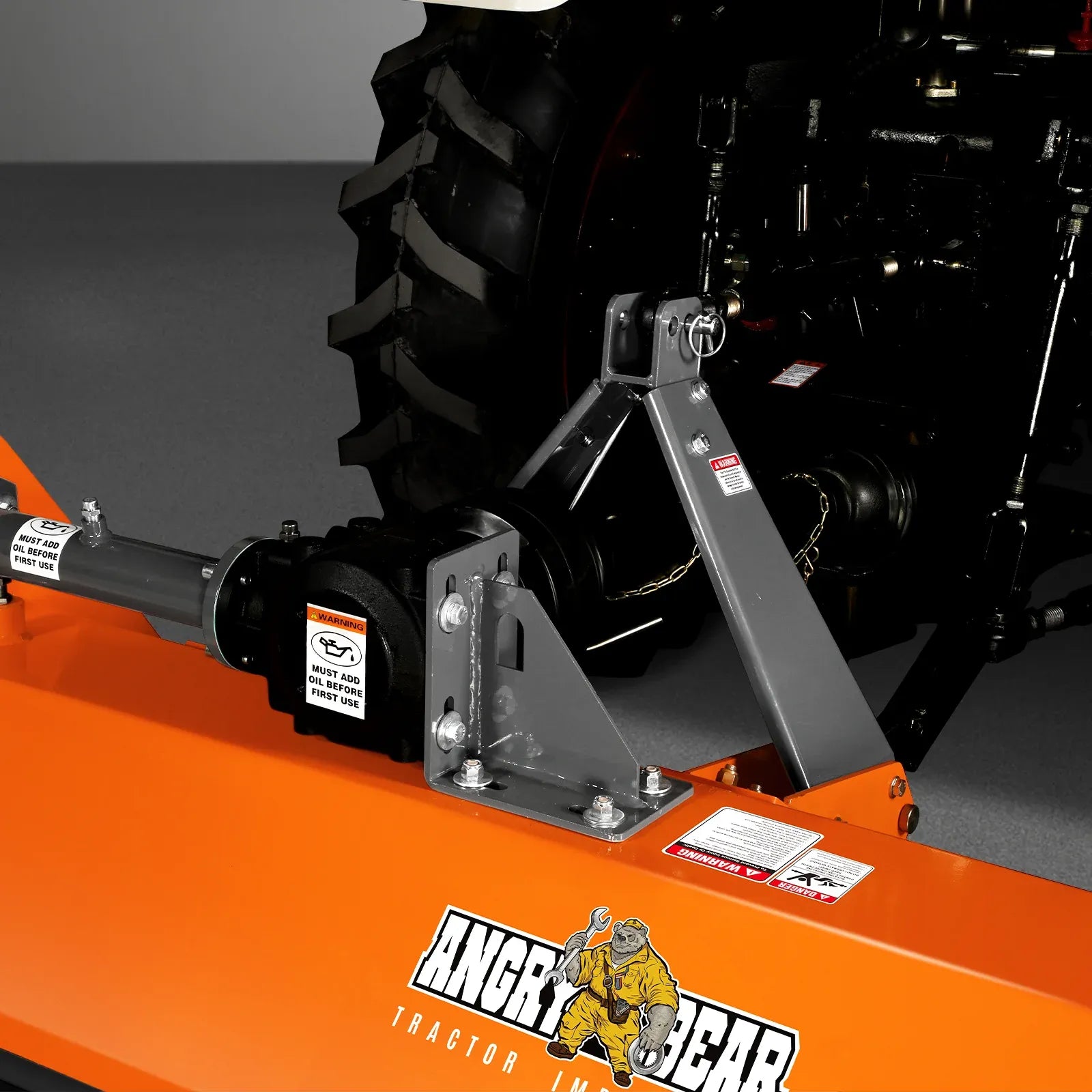 MechMaxx 72" PTO Driven Flail Mower, 3-Point Hitch, 45–85HP, Model NAM72