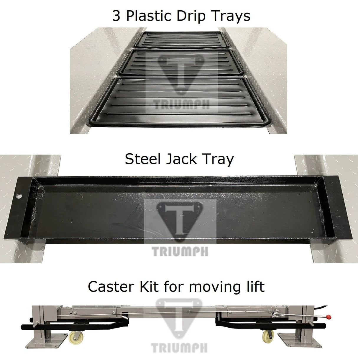 Triumph NSS-8XLT 4-Post Service and Storage Lift 8,000 lb Extended